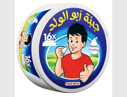 أبو الولد جبنة مثلثات 16 قطعة 240 غرام